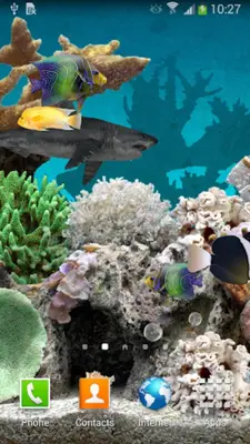 3D Aquarium Live Wallpaper android App screenshot 3